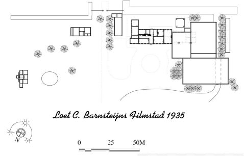 Loet barnstijns Filmstad in het landhuis 1935