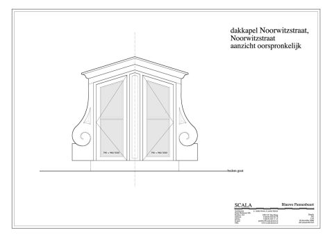 oorspronkelijke dakkapel type 1