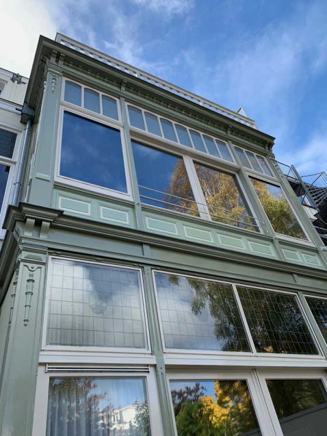 gerestaureerde serres