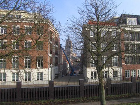 vanaf de wal naar de Markt