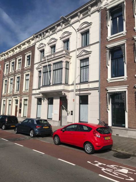 Nassauplein 29, nieuw kleurenpalet