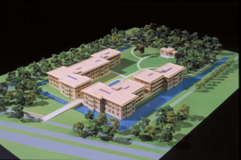 makette vanuit het zuidoosten